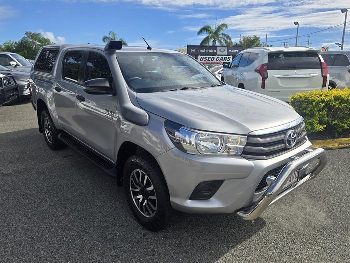 2018 Toyota Hilux SR GUN126R 4X4 Dual Range Silver Sky
