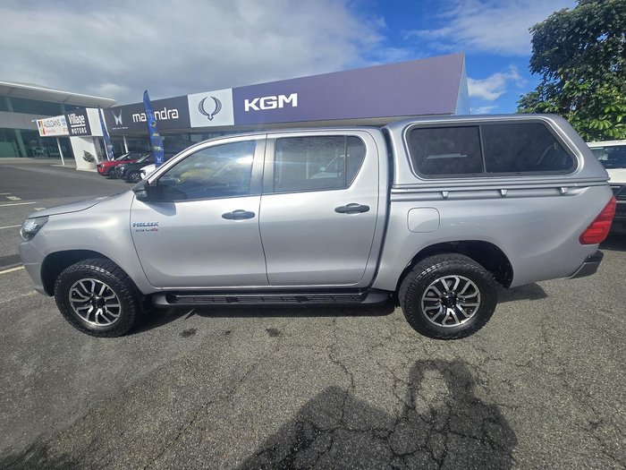 2018 Toyota Hilux SR GUN126R 4X4 Dual Range Silver Sky