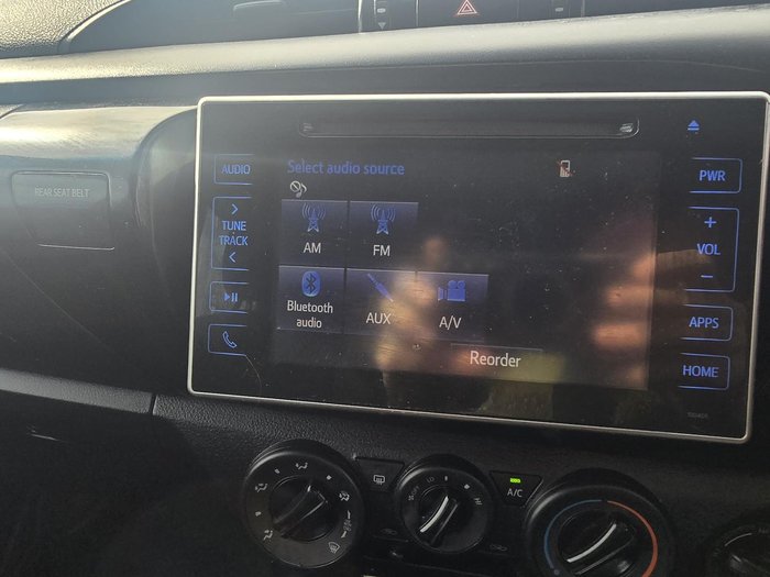 2018 Toyota Hilux SR GUN126R 4X4 Dual Range Silver Sky