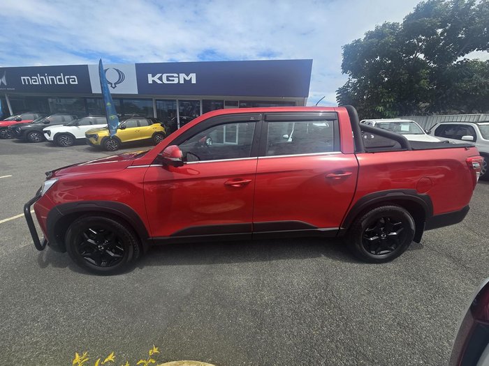 2022 SsangYong Musso Ultimate Luxury Q215 MY21 4X4 Dual Range Indian Red