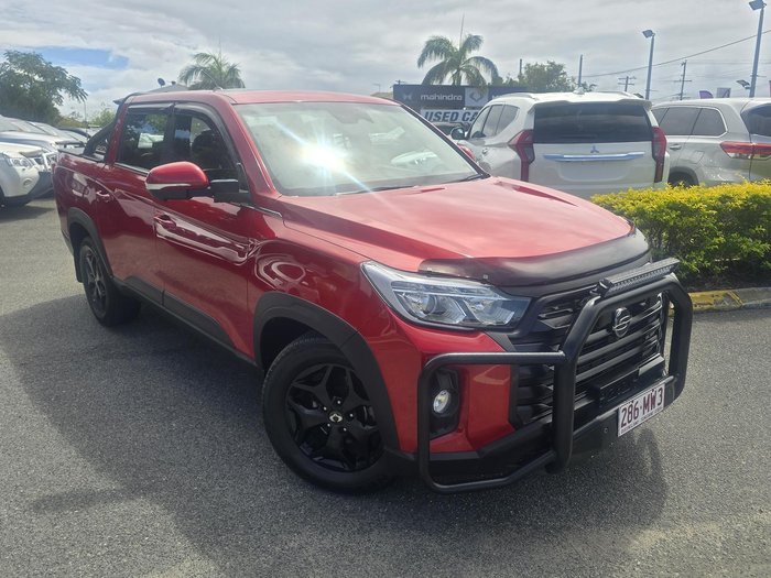 2022 SsangYong Musso Ultimate Luxury Q215 MY21 4X4 Dual Range Indian Red