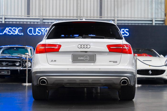 2013 Audi A6 allroad C7 MY14 Four Wheel Drive Ibis White