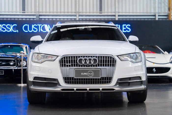 2013 Audi A6 allroad C7 MY14 Four Wheel Drive Ibis White