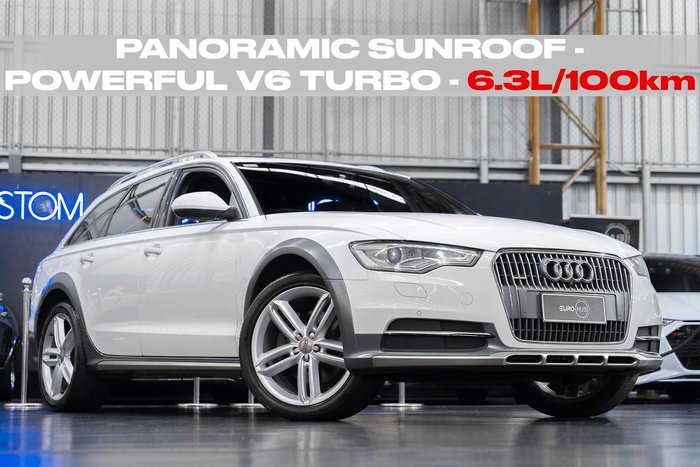 2013 Audi A6 allroad C7 MY14 Four Wheel Drive Ibis White