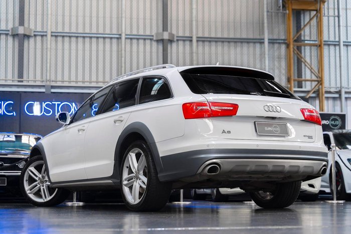 2013 Audi A6 allroad C7 MY14 Four Wheel Drive Ibis White