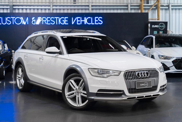 2013 Audi A6 allroad C7 MY14 Four Wheel Drive Ibis White