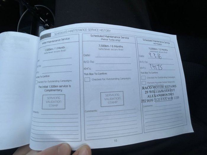 2015 HYUNDAI I20 Active