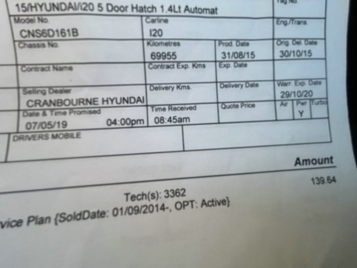 2015 HYUNDAI I20 Active