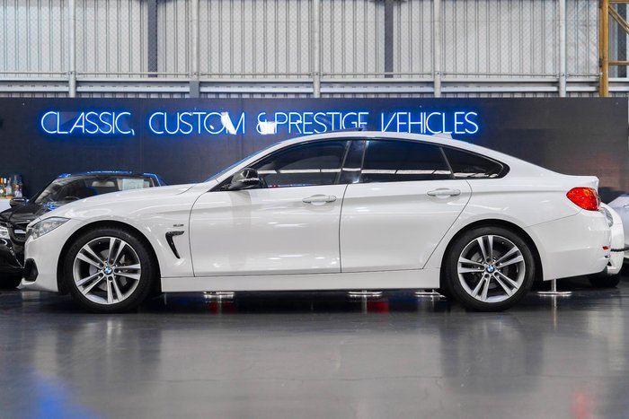 2015 BMW 4 Series 420d Sport Line F36 Alpine White