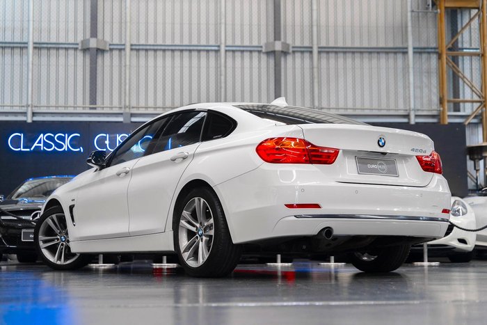 2015 BMW 4 Series 420d Sport Line F36 Alpine White
