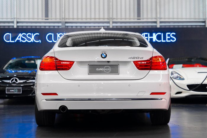2015 BMW 4 Series 420d Sport Line F36 Alpine White
