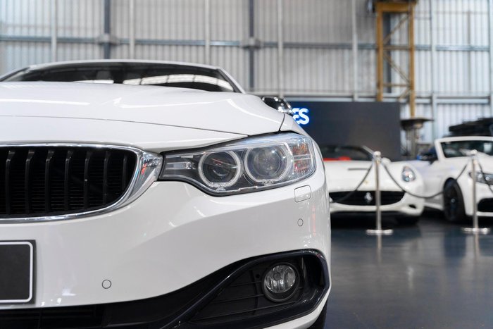 2015 BMW 4 Series 420d Sport Line F36 Alpine White