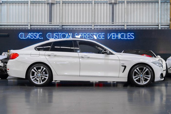 2015 BMW 4 Series 420d Sport Line F36 Alpine White