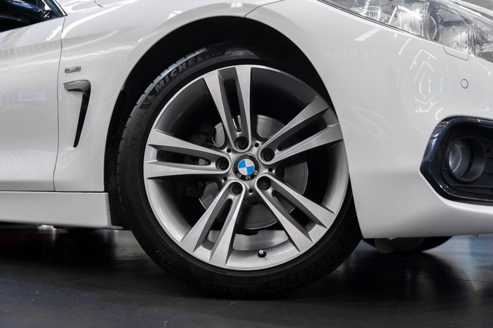 2015 BMW 4 Series 420d Sport Line F36 Alpine White