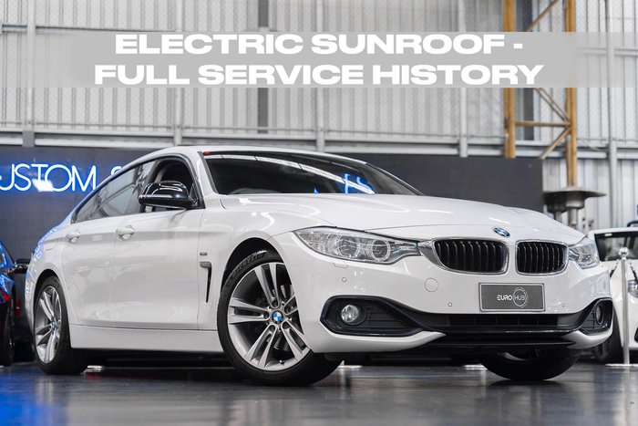 2015 BMW 4 Series 420d Sport Line F36 Alpine White