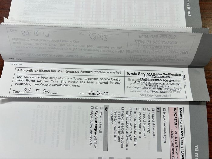 2016 Toyota Yaris Ascent NCP130R Graphite