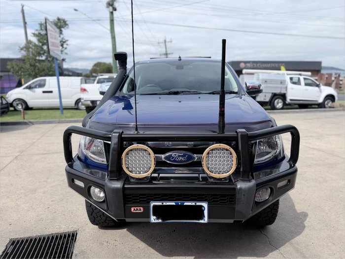 2015 Ford Ranger XLT PX 4X4 Dual Range Aurora Blue