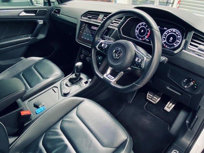 2017 Volkswagen Tiguan 162TSI Highline 5N MY18 Four Wheel Drive Pure White