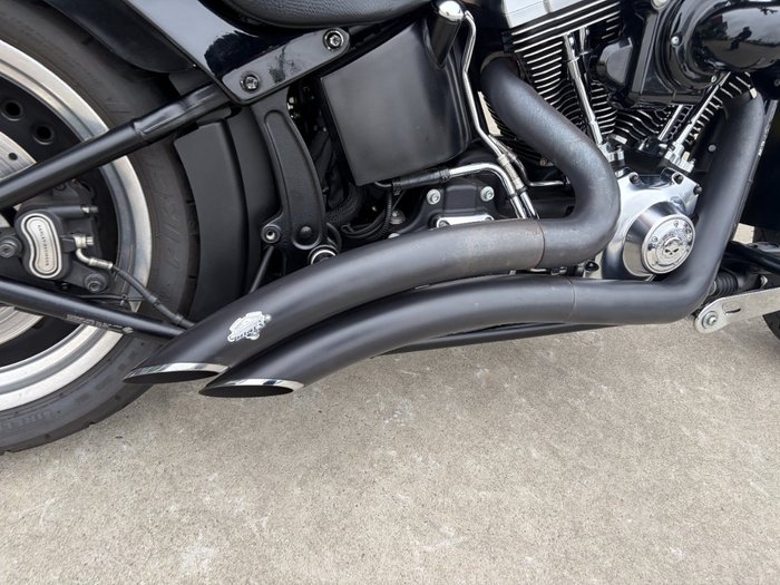 2017 HARLEY-DAVIDSON FLSTFB FAT BOY LO Black