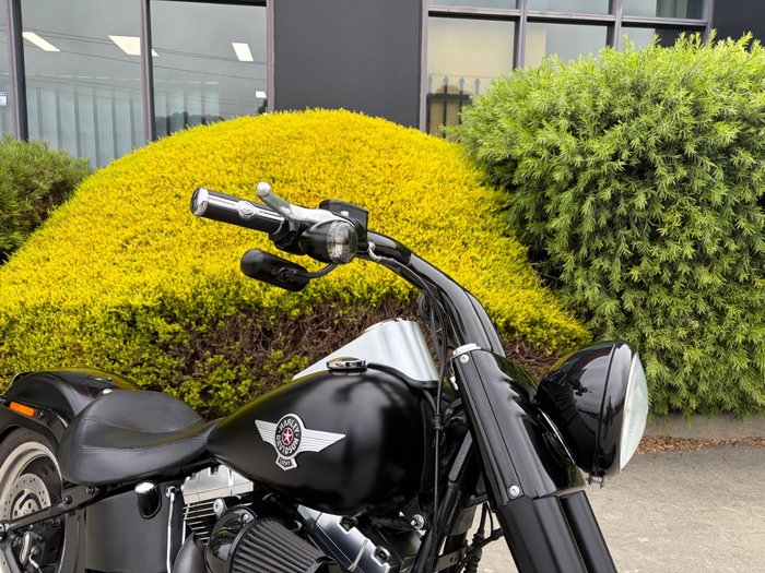 2017 HARLEY-DAVIDSON FLSTFB FAT BOY LO Black