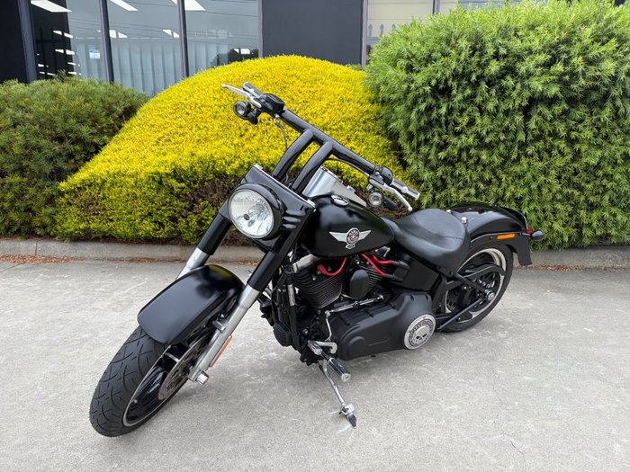 2017 HARLEY-DAVIDSON FLSTFB FAT BOY LO Black