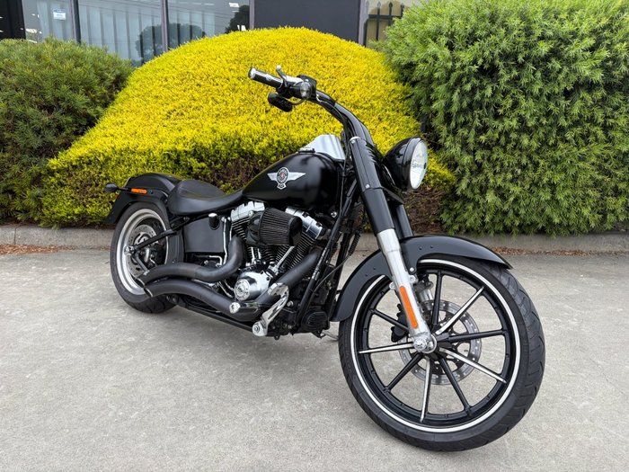 2017 HARLEY-DAVIDSON FLSTFB FAT BOY LO Black