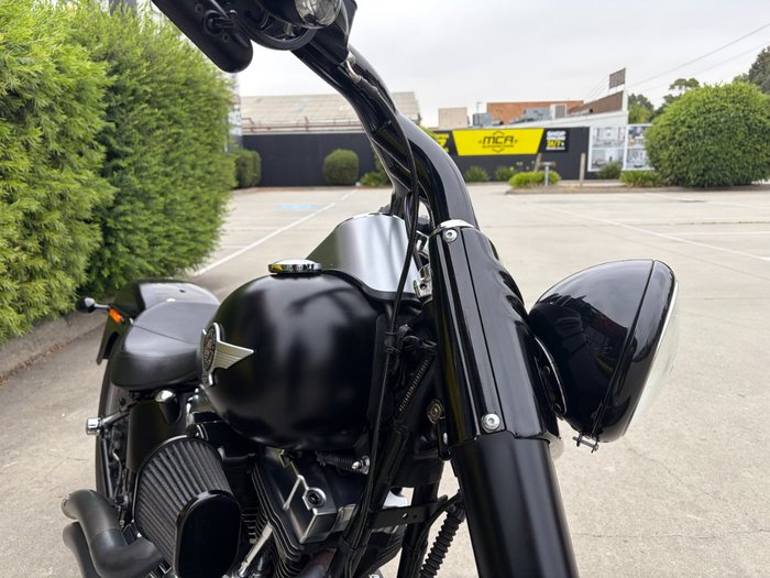 2017 HARLEY-DAVIDSON FLSTFB FAT BOY LO Black