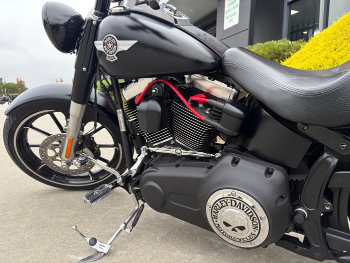 2017 HARLEY-DAVIDSON FLSTFB FAT BOY LO Black