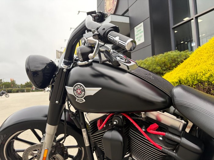 2017 HARLEY-DAVIDSON FLSTFB FAT BOY LO Black