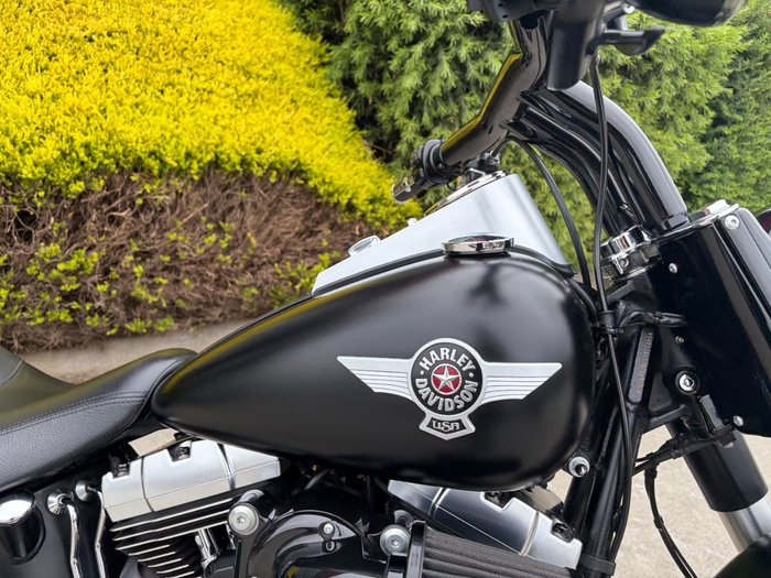 2017 HARLEY-DAVIDSON FLSTFB FAT BOY LO Black