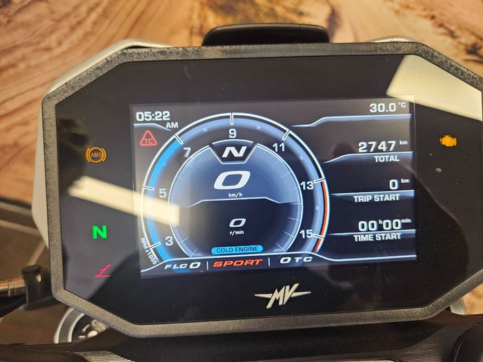 2024 M.V. AGUSTA DRAGSTER 800 RR SCS E5 YELLOW