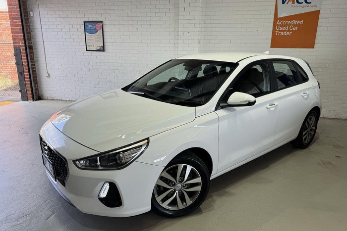 2018 Hyundai i30 Active PD MY18 Polar White