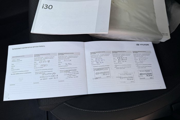 2018 Hyundai i30 Active PD MY18 Polar White