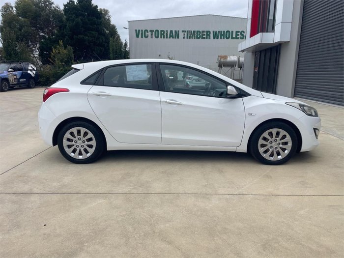 2015 Hyundai i30 Active GD4 Series II MY16 Polar White