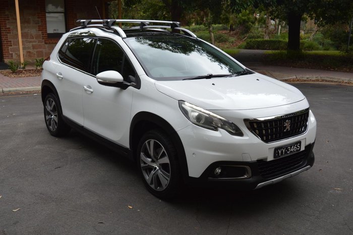 2017 Peugeot 2008 Allure A94 MY17 Bianca White