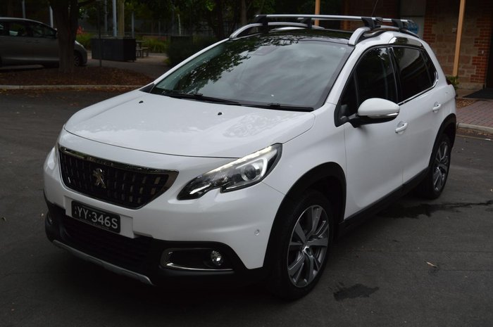 2017 Peugeot 2008 Allure A94 MY17 Bianca White