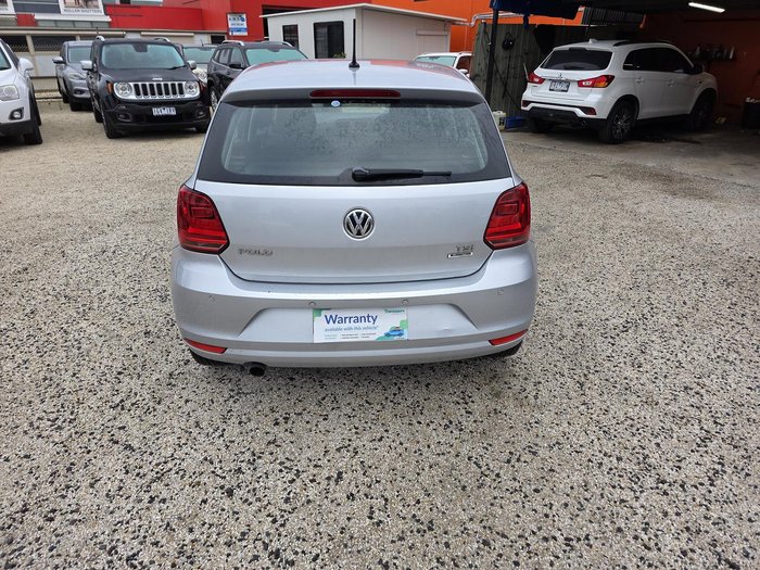 2014 Volkswagen Polo 66TSI Trendline 6R MY15 Reflex Silver