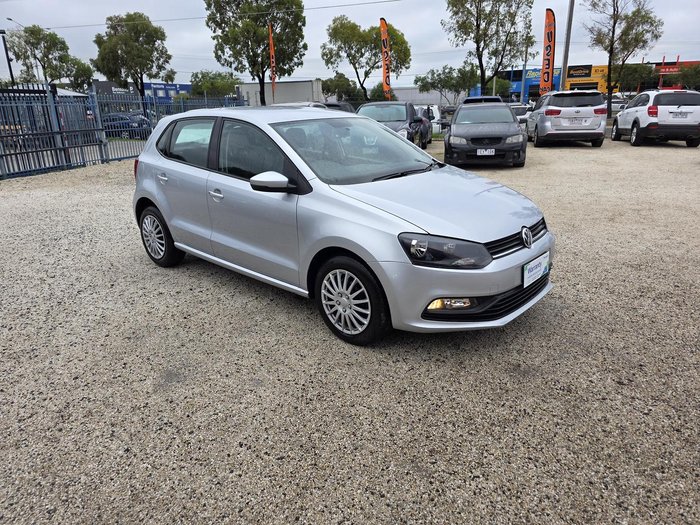 2014 Volkswagen Polo 66TSI Trendline 6R MY15 Reflex Silver