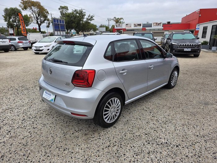 2014 Volkswagen Polo 66TSI Trendline 6R MY15 Reflex Silver