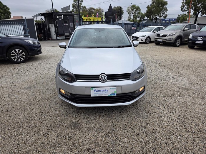 2014 Volkswagen Polo 66TSI Trendline 6R MY15 Reflex Silver