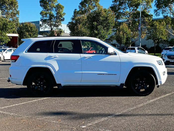 2015 Jeep Grand Cherokee Blackhawk WK MY15 4X4 Dual Range Bright White