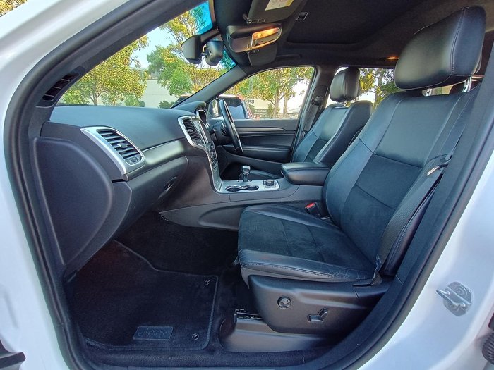 2015 Jeep Grand Cherokee Blackhawk WK MY15 4X4 Dual Range Bright White