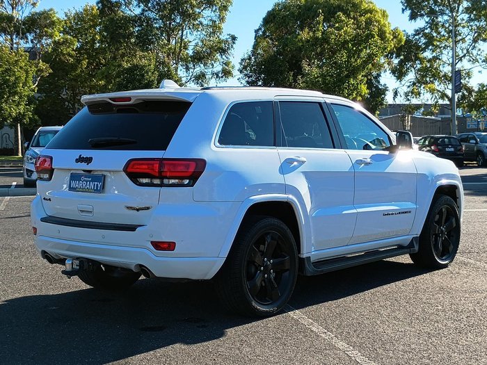 2015 Jeep Grand Cherokee Blackhawk WK MY15 4X4 Dual Range Bright White