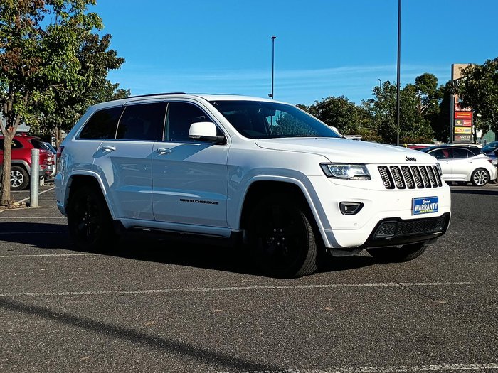 2015 Jeep Grand Cherokee Blackhawk WK MY15 4X4 Dual Range Bright White