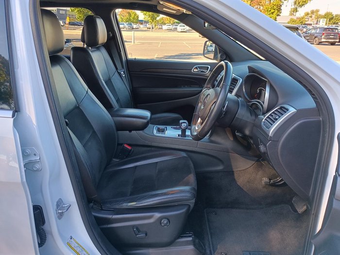 2015 Jeep Grand Cherokee Blackhawk WK MY15 4X4 Dual Range Bright White