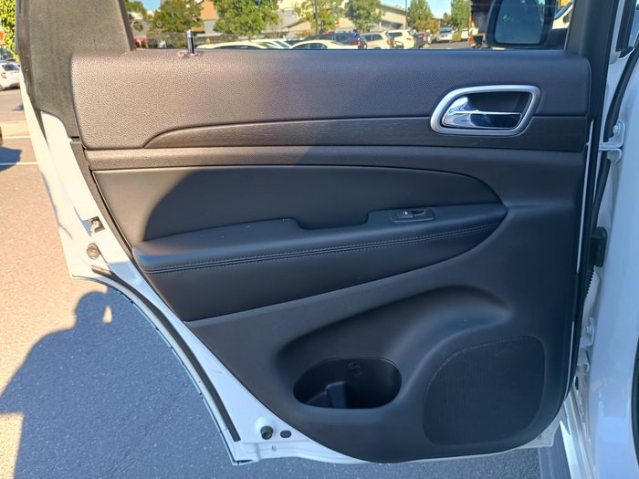 2015 Jeep Grand Cherokee Blackhawk WK MY15 4X4 Dual Range Bright White