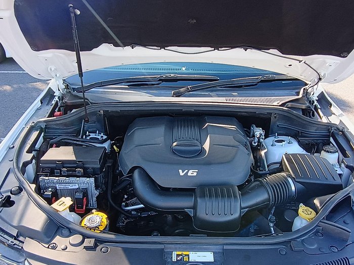 2015 Jeep Grand Cherokee Blackhawk WK MY15 4X4 Dual Range Bright White