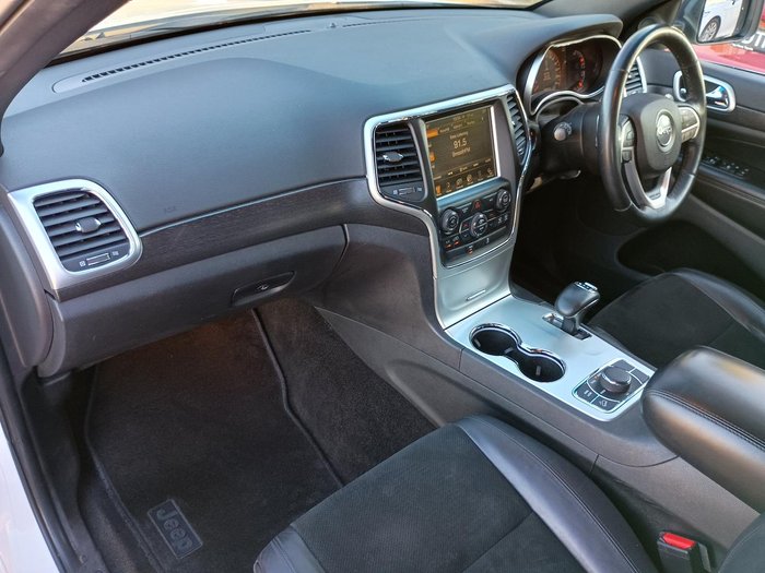 2015 Jeep Grand Cherokee Blackhawk WK MY15 4X4 Dual Range Bright White