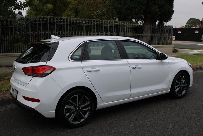 2022 Hyundai i30 Elite PD.V4 MY22 Polar White