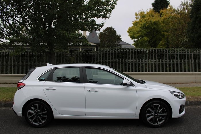 2022 Hyundai i30 Elite PD.V4 MY22 Polar White